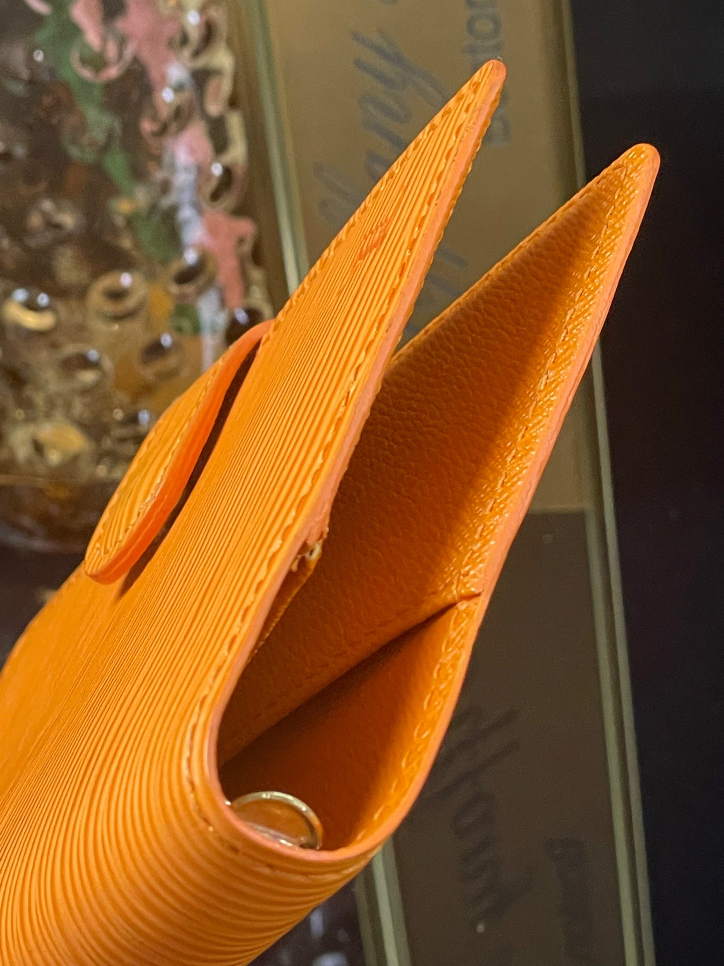 Authentic Louis Vuitton Epi Leather Agenda PM – Orange