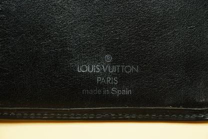 Louis Vuitton Epi Leather Checkbook Wallet – Noir