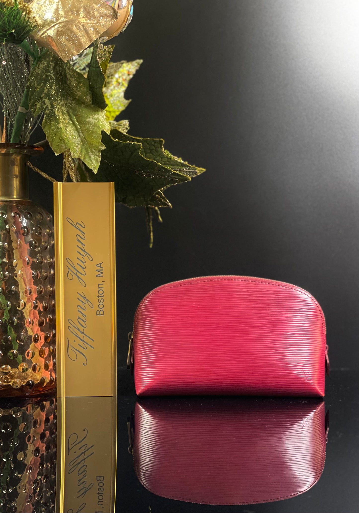 Authentic Louis Vuitton Epi Leather Cosmetic Pouch – Fuchsia