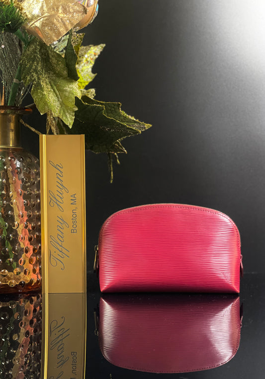 Authentic Louis Vuitton Epi Leather Cosmetic Pouch – Fuchsia