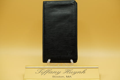 Louis Vuitton Epi Leather Checkbook Wallet – Noir