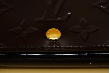 Authentic Louis Vuitton Vernis Business Card Holder Amarante
