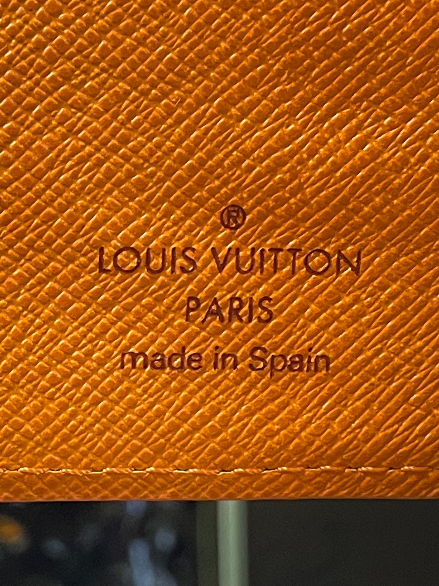Authentic Louis Vuitton Epi Leather Agenda PM – Orange