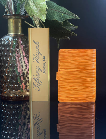 Authentic Louis Vuitton Epi Leather Agenda PM – Orange