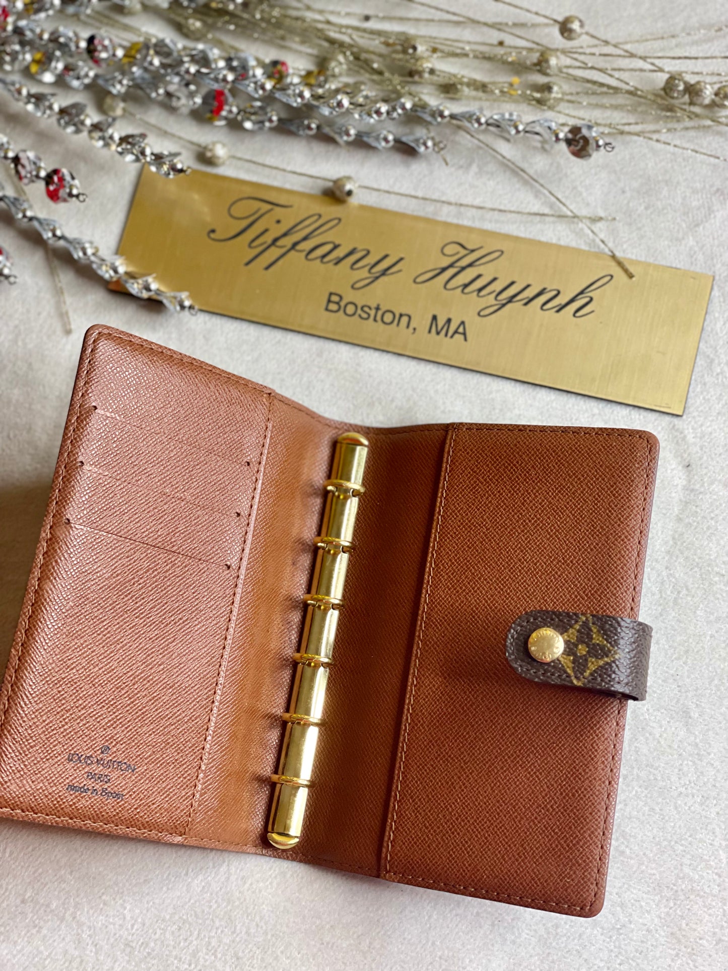 Authentic Louis Vuitton Monogram Agenda PM