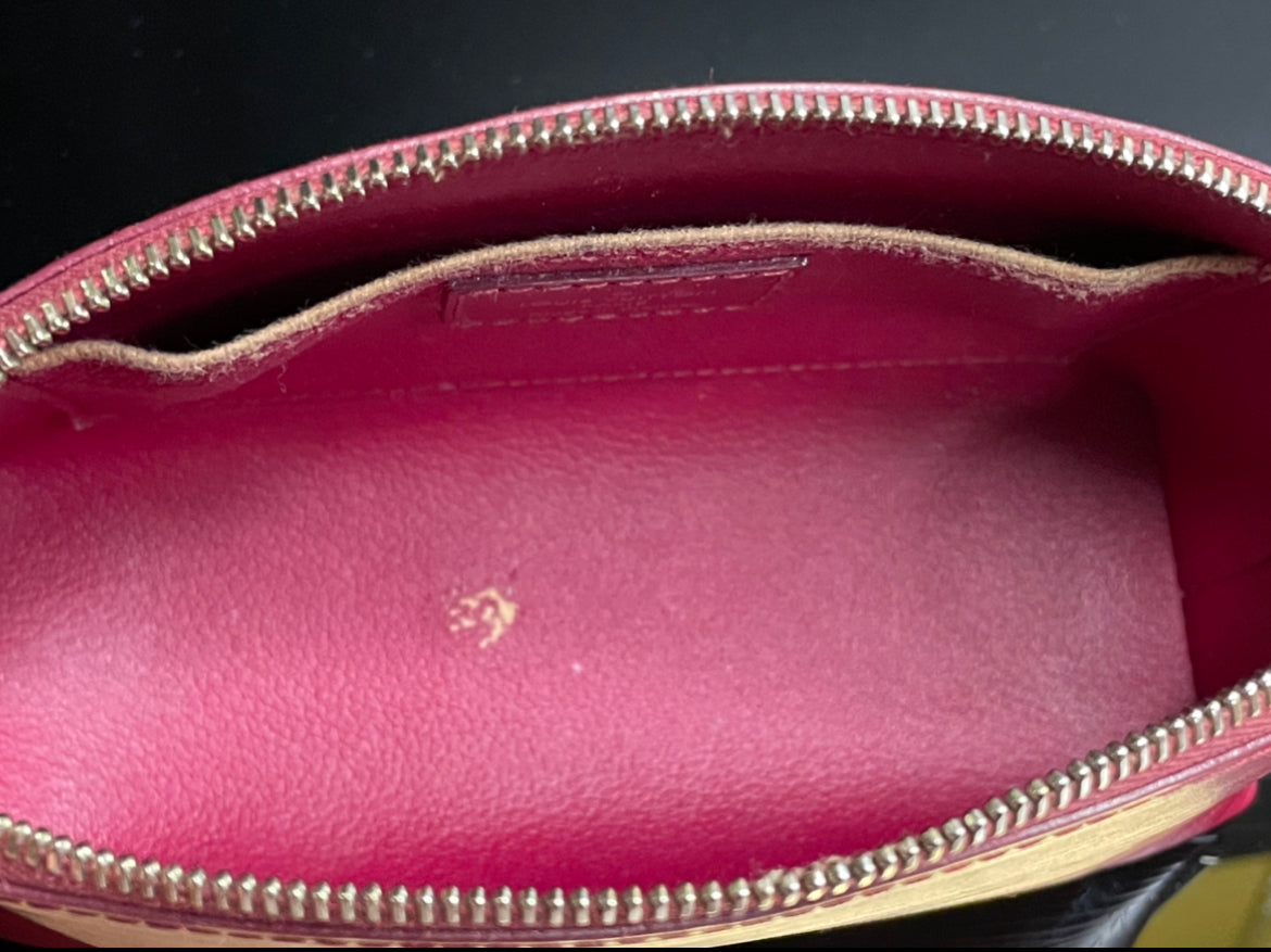 Authentic Louis Vuitton Epi Leather Cosmetic Pouch – Fuchsia