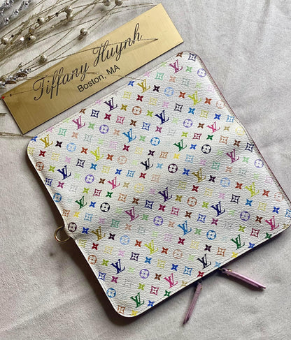 Authentic Louis Vuitton Monogram Multicolore Insolite Wallet – Blanc
