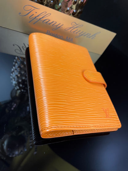 Authentic Louis Vuitton Epi Leather Agenda PM – Orange