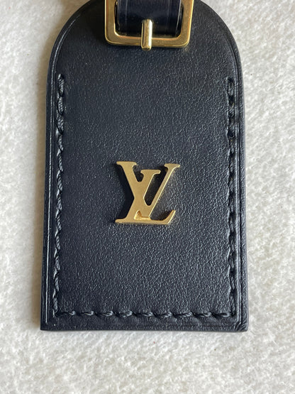 Authentic Louis Vuitton Odeon PM Luggage Tag – Noir