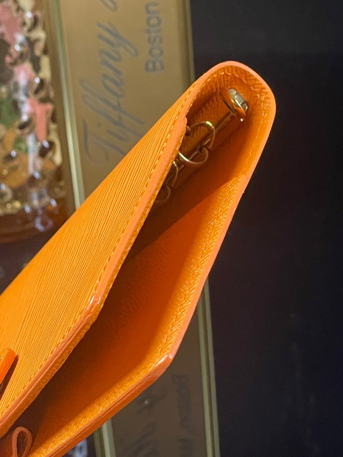 Authentic Louis Vuitton Epi Leather Agenda PM – Orange