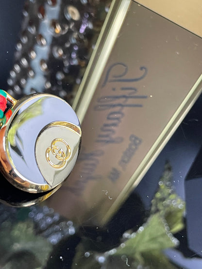 Authentic Gucci Medallion Keychain & Bag Charm