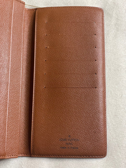 Authentic Louis Vuitton Monogram Porte-Cartes / Credit Yen Checkbook Wallet