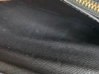 Authentic Louis Vuitton Damier Ebene Brazza Wallet
